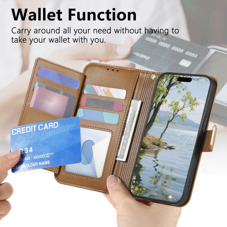 For Redmi Note 13 Pro 5G Flowers Leaves Zipper Wallet Leather Phone Case with Strap
