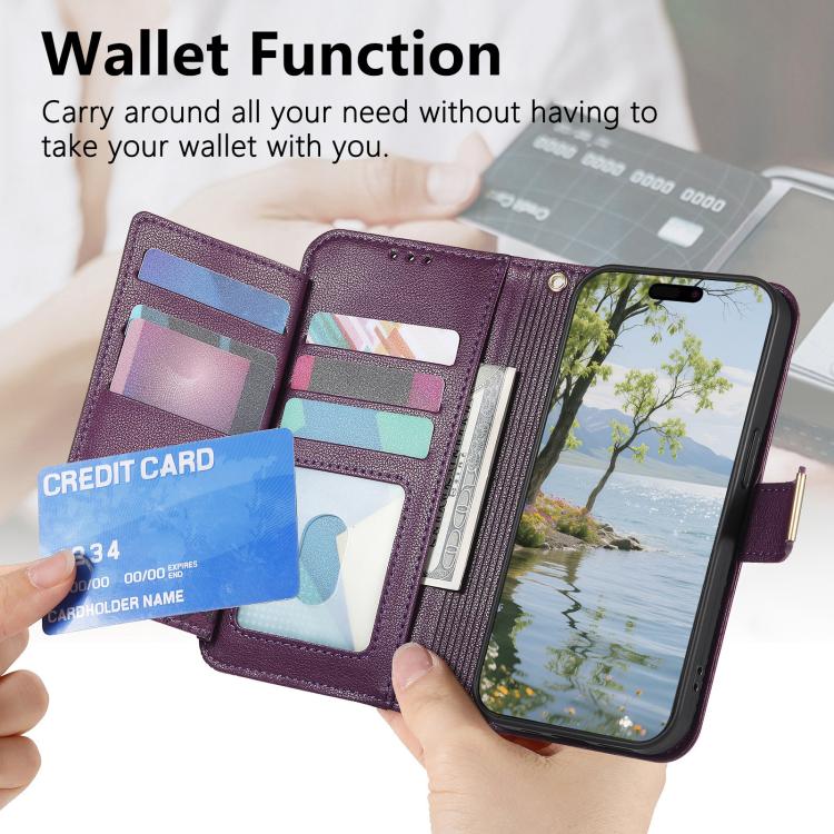 For Redmi Note 13 Pro 5G Flowers Leaves Zipper Wallet Leather Phone Case with Strap