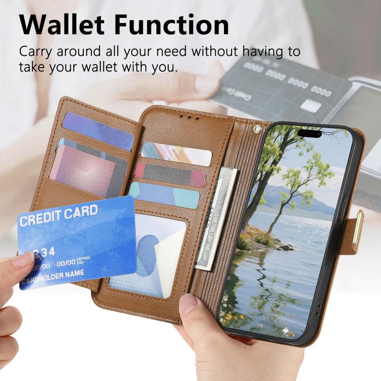 For Xiaomi 15T Pro Flowers Leaves Zipper Wallet Leather Phone Case with Strap
