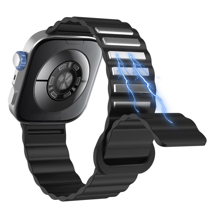 For Huawei Watch Fit 5 / Fit 5 Pro / Fit 4 Wave Magnetic Silicone Watch Band