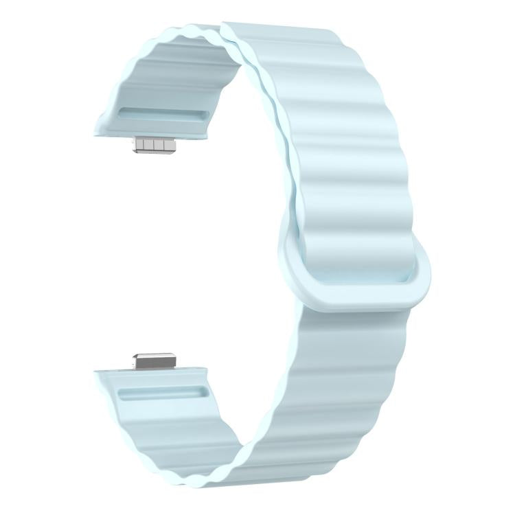 For Huawei Watch Fit 5 / Fit 5 Pro / Fit 4 Wave Magnetic Silicone Watch Band