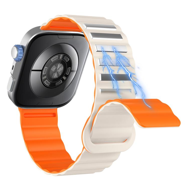 For Huawei Watch Fit 5 / Fit 5 Pro / Fit 4 Wave Magnetic Silicone Watch Band