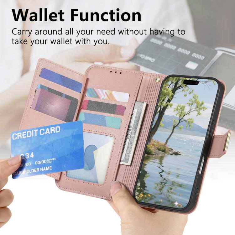 For OnePlus Nord 5 Flowers Leaves Zipper Wallet Leather Phone Case with Strap