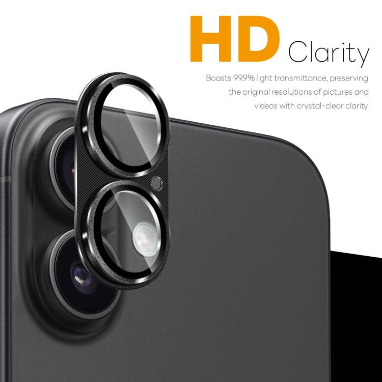 For iPhone 17 NORTHJO CD Vein Camera Lens Protector Tempered Glass Rear Lens Film
