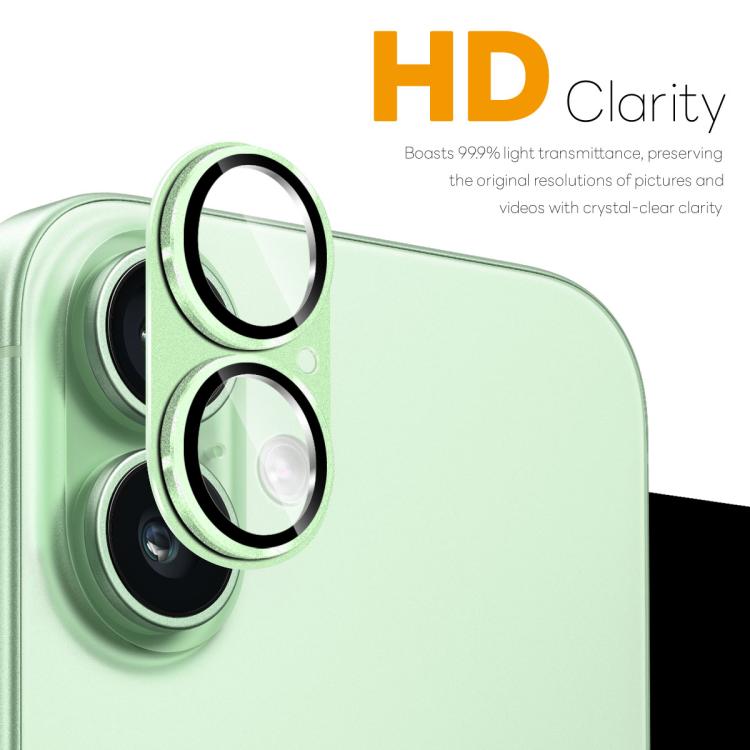 For iPhone 17 NORTHJO Matte Camera Lens Metal Protector Tempered Glass Rear Lens Film