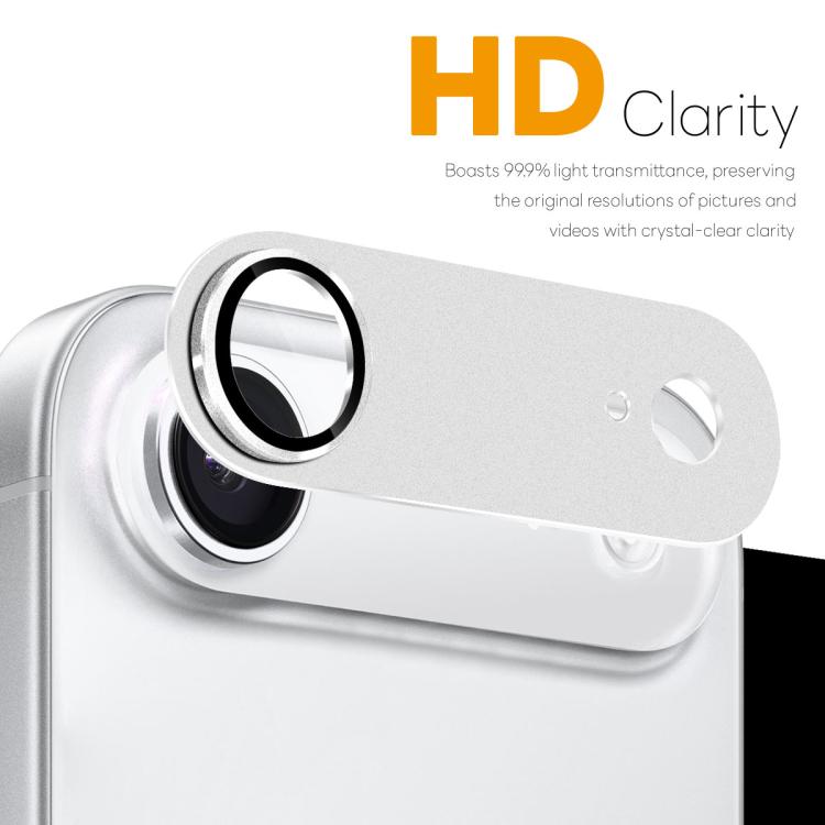 For iPhone Air NORTHJO Matte Camera Lens Metal Protector Tempered Glass Rear Lens Film