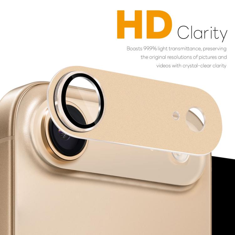 For iPhone Air NORTHJO Matte Camera Lens Metal Protector Tempered Glass Rear Lens Film