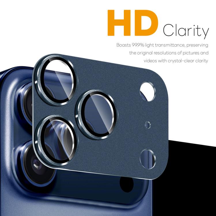 For iPhone 17 Pro Max NORTHJO Matte Camera Lens Metal Protector Tempered Glass Rear Lens Film