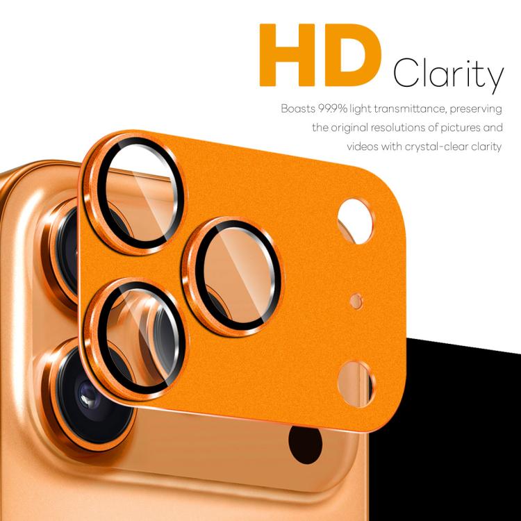 For iPhone 17 Pro Max NORTHJO Matte Camera Lens Metal Protector Tempered Glass Rear Lens Film
