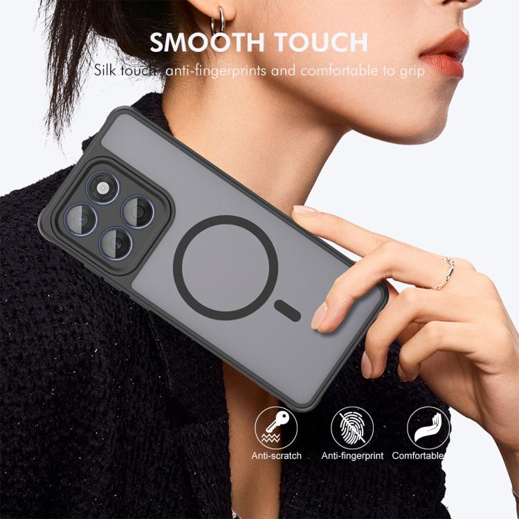 For Motorola Edge 60 Fusion / 60 / 60s ENKAY Hat-Prince MagSafe Matte Translucent Shockproof Phone Case with Soft Hydrogel Film