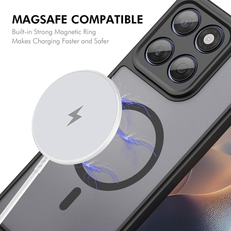 For Motorola Edge 60 Fusion / 60 / 60s ENKAY Hat-Prince MagSafe Matte Translucent Shockproof Phone Case with Soft Hydrogel Film