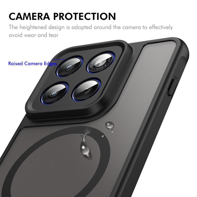 For Motorola Edge 70 ENKAY Hat-Prince MagSafe Matte Translucent Shockproof Phone Case with Large Arc Edge Film