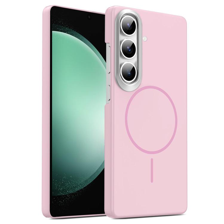 For Samsung Galaxy S23 FE 5G Gold Armor PC Thin Circle MagSafe Shockproof Phone Case