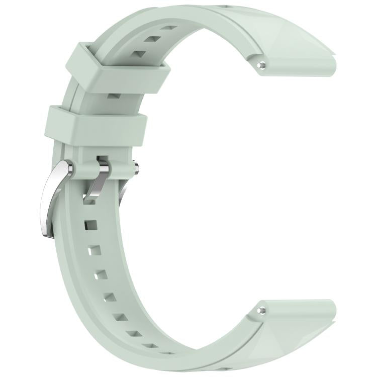 18mm Ice Crystal Texture Press Button Quick Release Silicone Watch Band