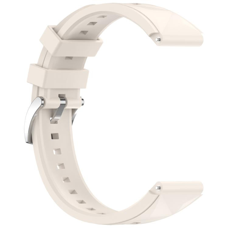 18mm Ice Crystal Texture Press Button Quick Release Silicone Watch Band