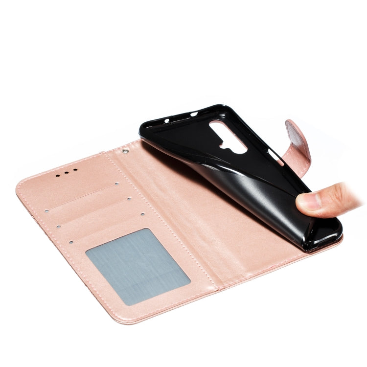 Mandala Embossing Pattern Horizontal Flip Leather Case for Huawei Honor 20 , with Holder & Card Slots & Wallet & Photo Frame &  Lanyard