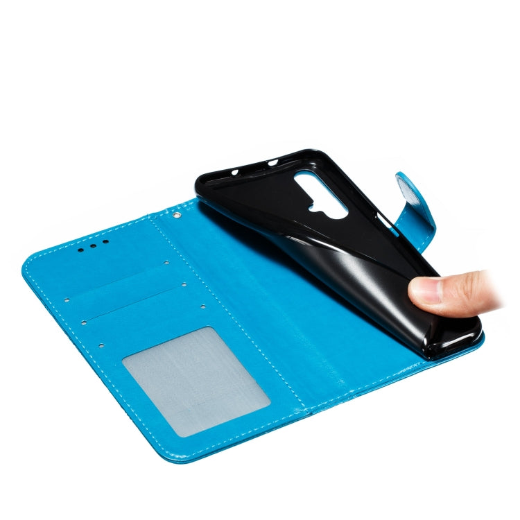 Mandala Embossing Pattern Horizontal Flip Leather Case for Huawei Honor 20 , with Holder & Card Slots & Wallet & Photo Frame &  Lanyard