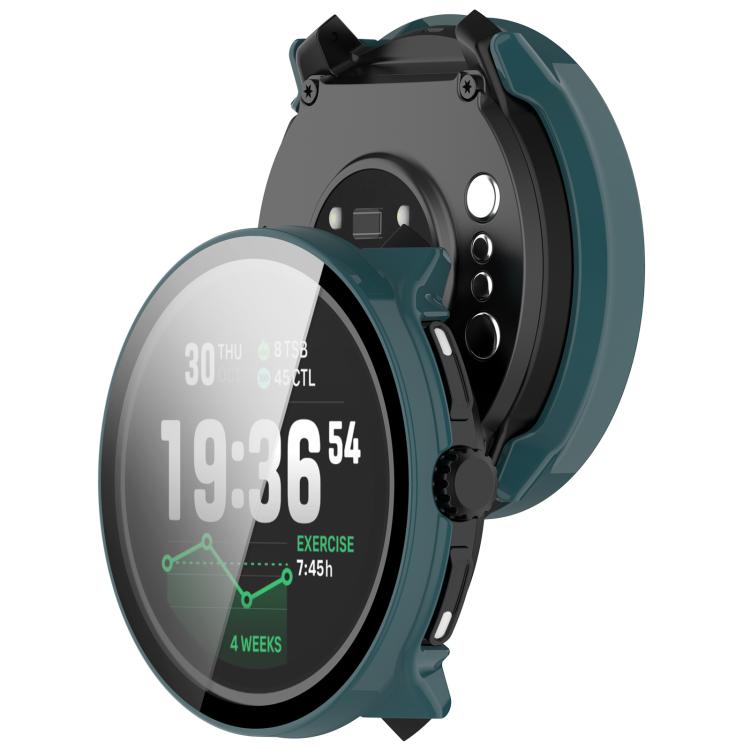 For Suunto Race 2 Tempered Film Integrated PC Watch Protective Cover