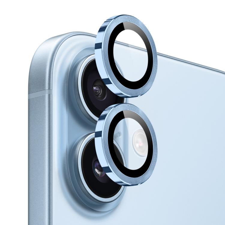 For iPhone 17 NORTHJO Camera Lens Protector CD Metal Ring Tempered Glass Film