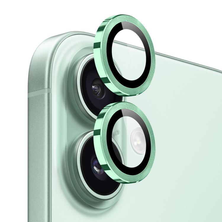 For iPhone 17 NORTHJO Camera Lens Protector CD Metal Ring Tempered Glass Film