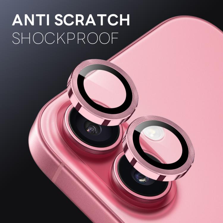 For iPhone 17 NORTHJO Camera Lens Protector CD Metal Ring Tempered Glass Film