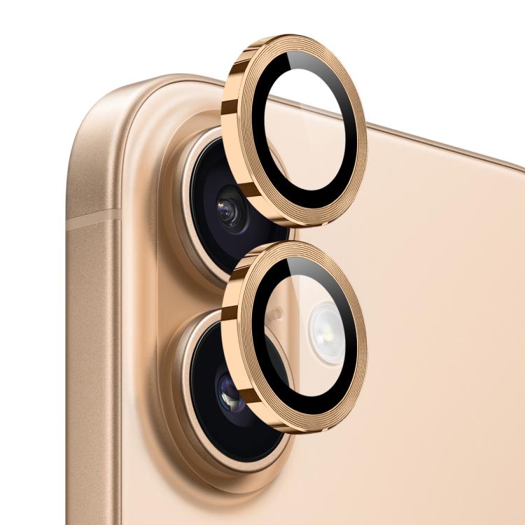 For iPhone 17 NORTHJO Camera Lens Protector CD Metal Ring Tempered Glass Film