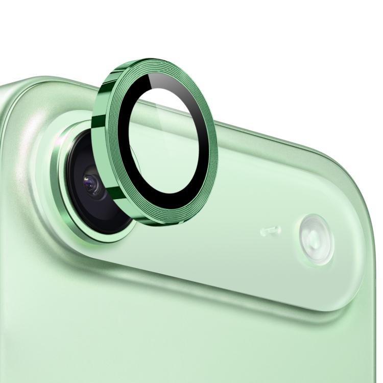 For iPhone Air NORTHJO Camera Lens Protector CD Metal Ring Tempered Glass Film