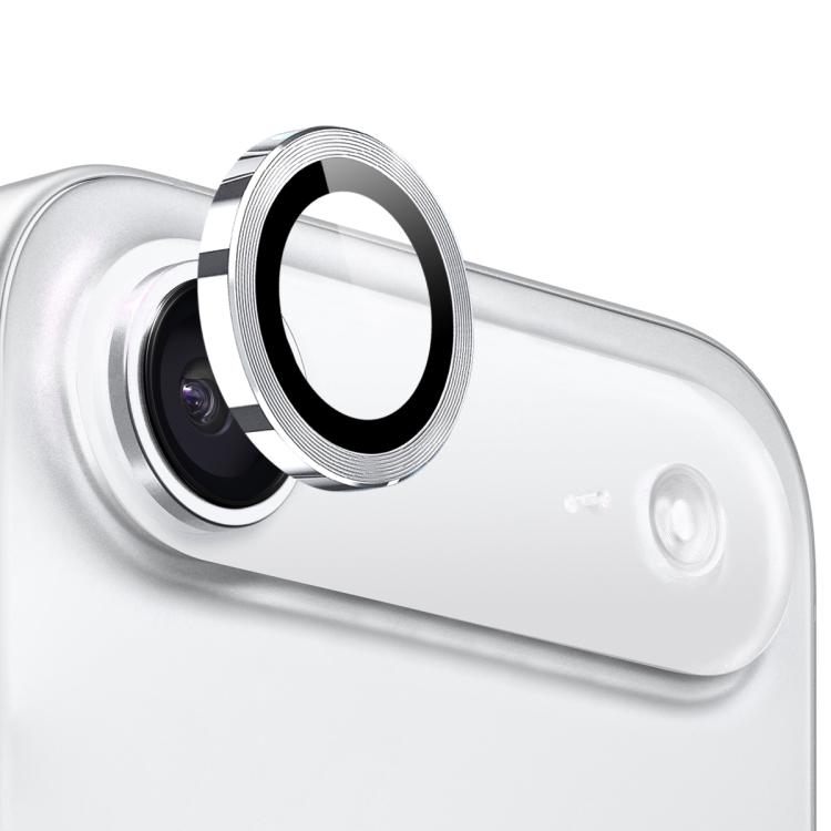For iPhone Air NORTHJO Camera Lens Protector CD Metal Ring Tempered Glass Film