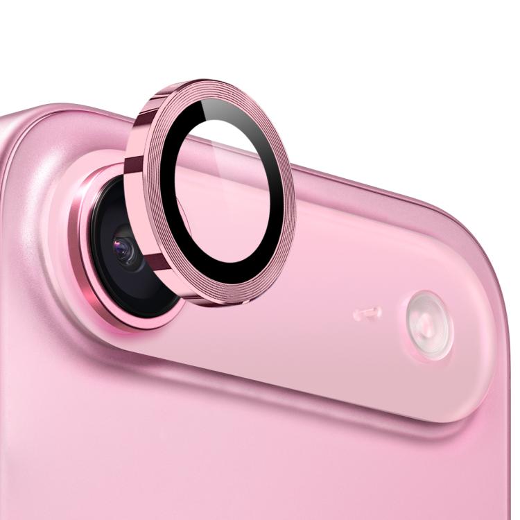 For iPhone Air NORTHJO Camera Lens Protector CD Metal Ring Tempered Glass Film