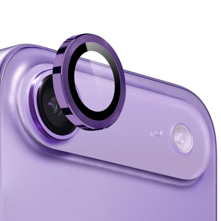 For iPhone Air NORTHJO Camera Lens Protector CD Metal Ring Tempered Glass Film