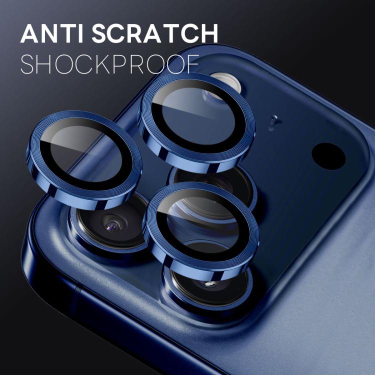 For iPhone 17 Pro / 17 Pro Max NORTHJO Camera Lens Protector CD Metal Ring Tempered Glass Film
