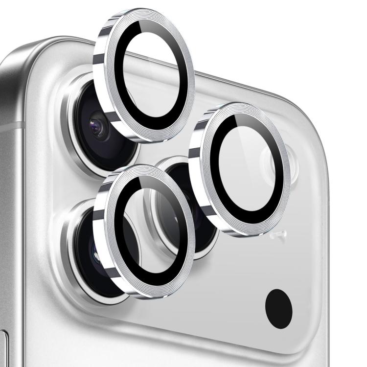 For iPhone 17 Pro / 17 Pro Max NORTHJO Camera Lens Protector CD Metal Ring Tempered Glass Film