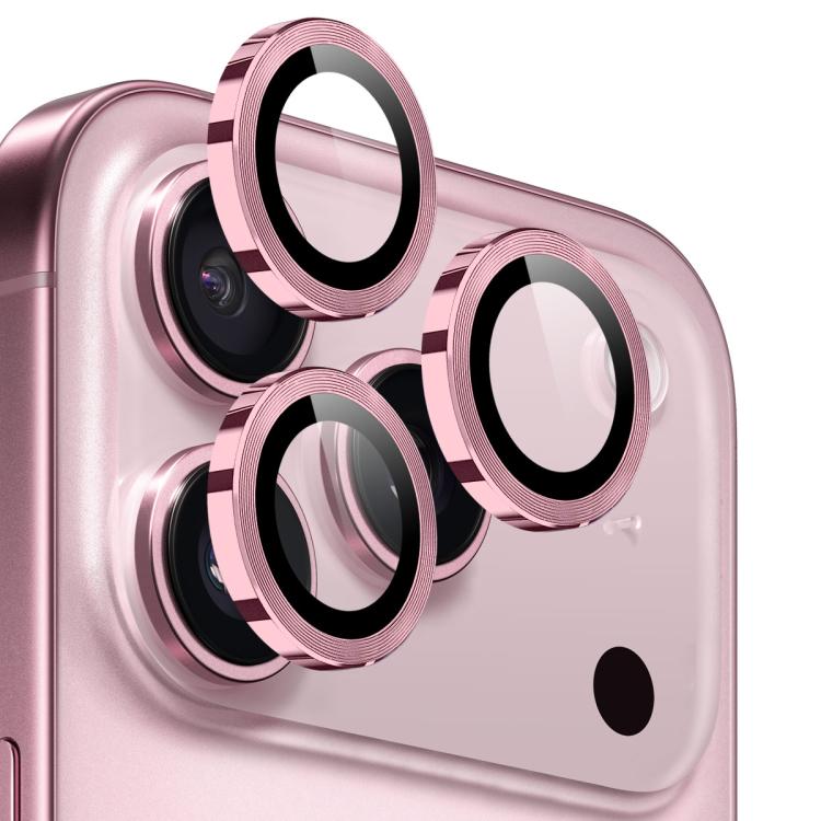 For iPhone 17 Pro / 17 Pro Max NORTHJO Camera Lens Protector CD Metal Ring Tempered Glass Film
