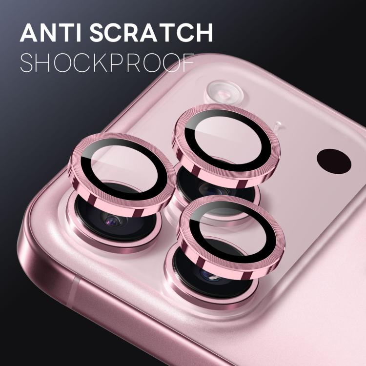 For iPhone 17 Pro / 17 Pro Max NORTHJO Camera Lens Protector CD Metal Ring Tempered Glass Film