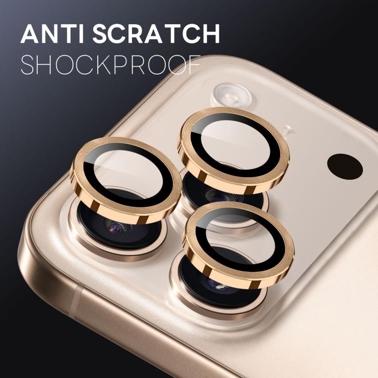 For iPhone 17 Pro / 17 Pro Max NORTHJO Camera Lens Protector CD Metal Ring Tempered Glass Film