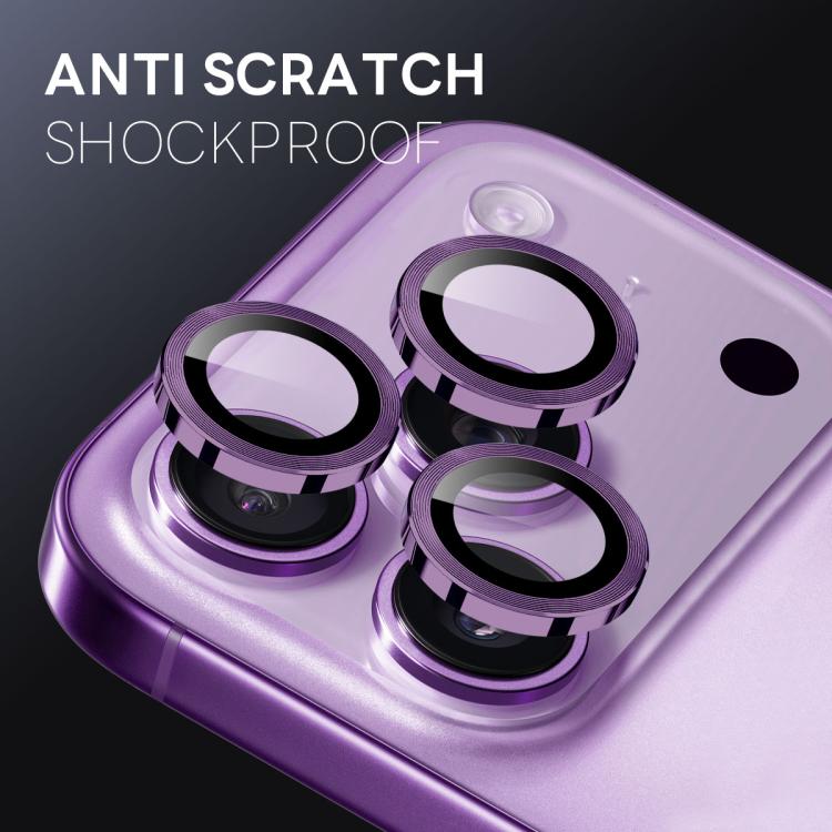 For iPhone 17 Pro / 17 Pro Max NORTHJO Camera Lens Protector CD Metal Ring Tempered Glass Film