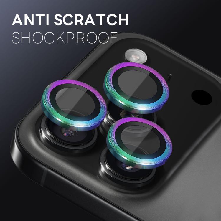 For iPhone 17 Pro / 17 Pro Max NORTHJO Camera Lens Protector CD Metal Ring Tempered Glass Film