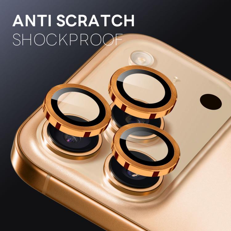 For iPhone 17 Pro / 17 Pro Max NORTHJO Camera Lens Protector CD Metal Ring Tempered Glass Film