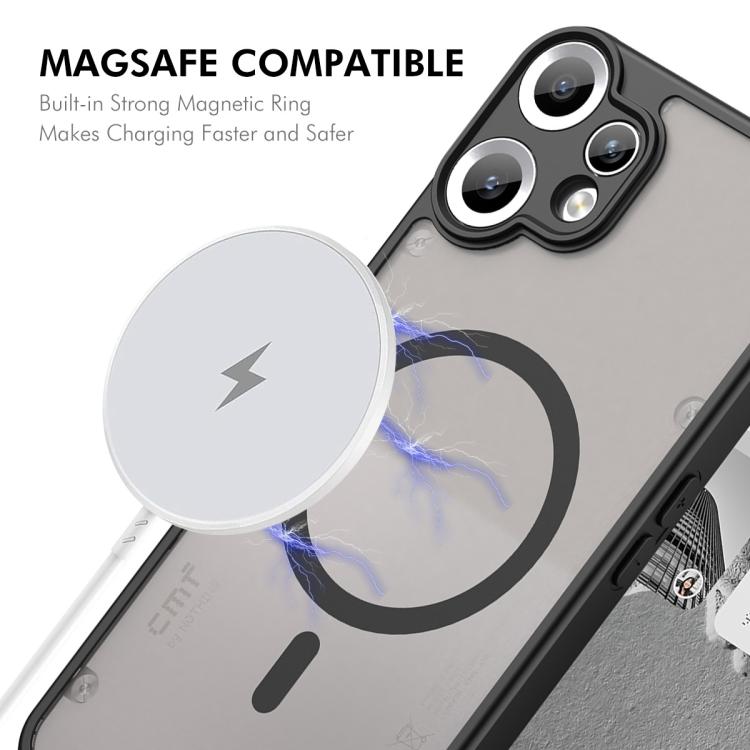 For Nothing CMF Phone 2 Pro ENKAY Hat-Prince MagSafe Matte Translucent Shockproof Phone Case with Large Arc Edge Film