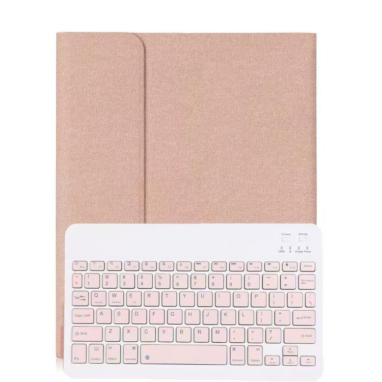 For  iPad Pro 12.9  2017 Textured Magnetic Detachable Bluetooth Tablet Keyboard Case