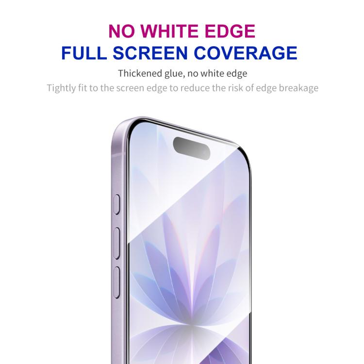 For iPhone 17 5pcs ENKAY Thickened Glue No White Edge High Aluminum-silicon Tempered Glass Film