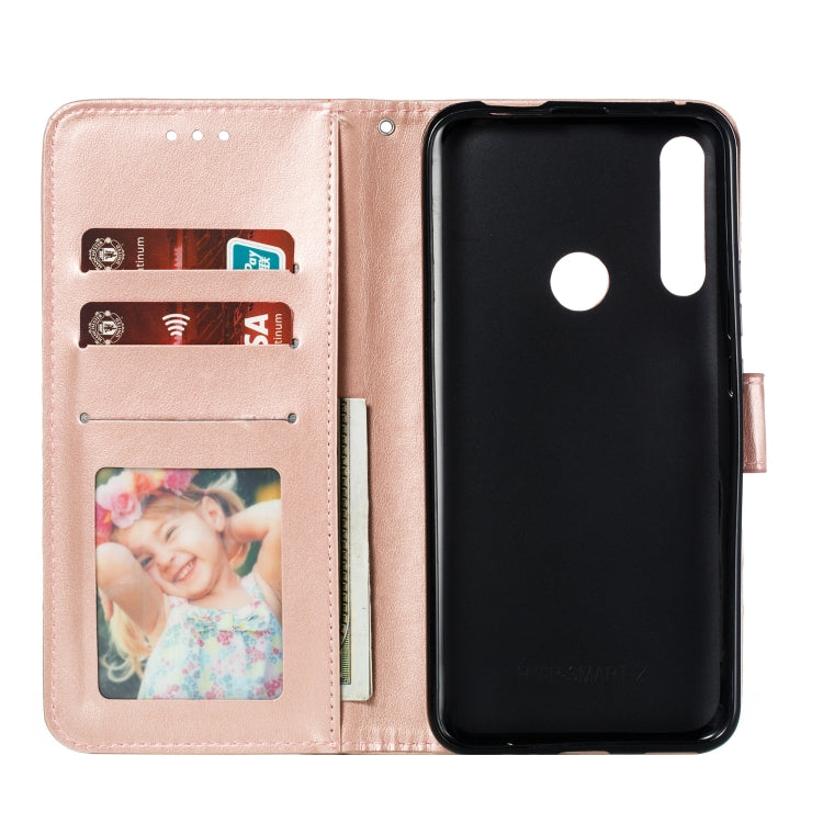 Mandala Embossing Pattern Horizontal Flip Leather Case for Huawei Y9 Prime(2019) / P Smart Z, with Holder & Card Slots & Wallet & Photo Frame &  Lanyard