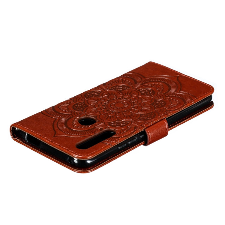 Mandala Embossing Pattern Horizontal Flip Leather Case for Huawei Y9 Prime(2019) / P Smart Z, with Holder & Card Slots & Wallet & Photo Frame &  Lanyard