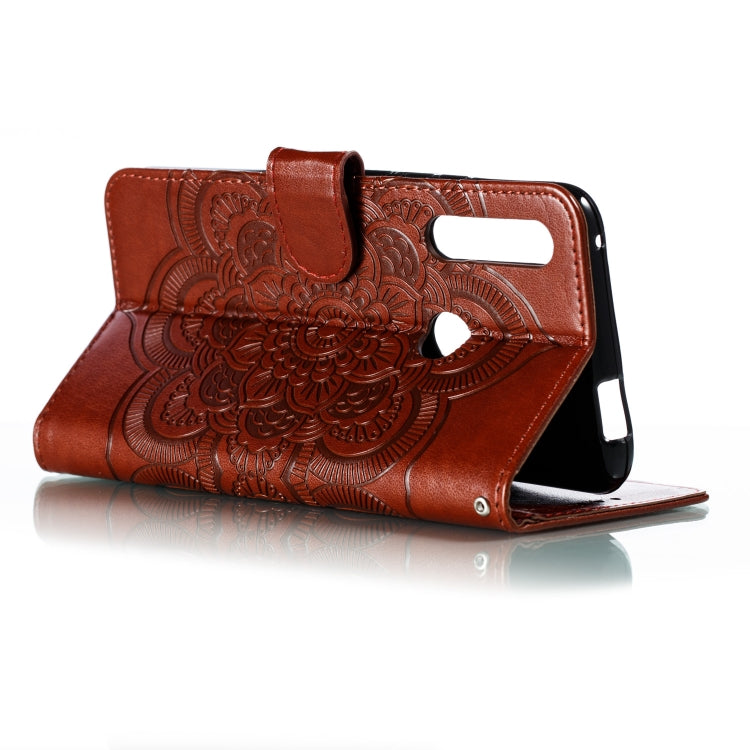 Mandala Embossing Pattern Horizontal Flip Leather Case for Huawei Y9 Prime(2019) / P Smart Z, with Holder & Card Slots & Wallet & Photo Frame &  Lanyard