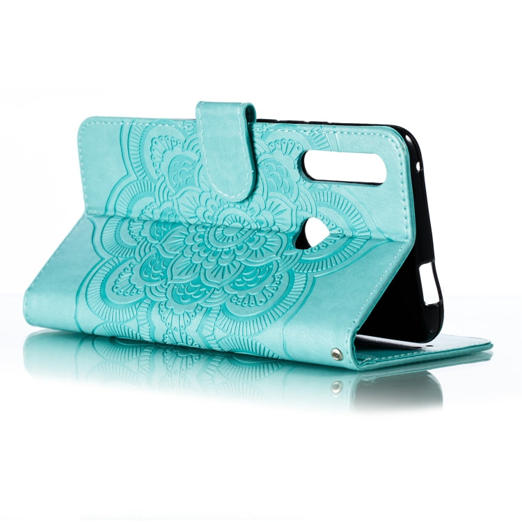 Mandala Embossing Pattern Horizontal Flip Leather Case for Huawei Y9 Prime(2019) / P Smart Z, with Holder & Card Slots & Wallet & Photo Frame &  Lanyard
