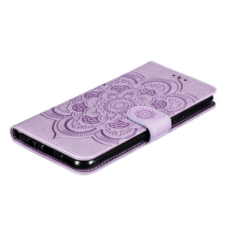 Mandala Embossing Pattern Horizontal Flip Leather Case for Huawei Y9 Prime(2019) / P Smart Z, with Holder & Card Slots & Wallet & Photo Frame &  Lanyard
