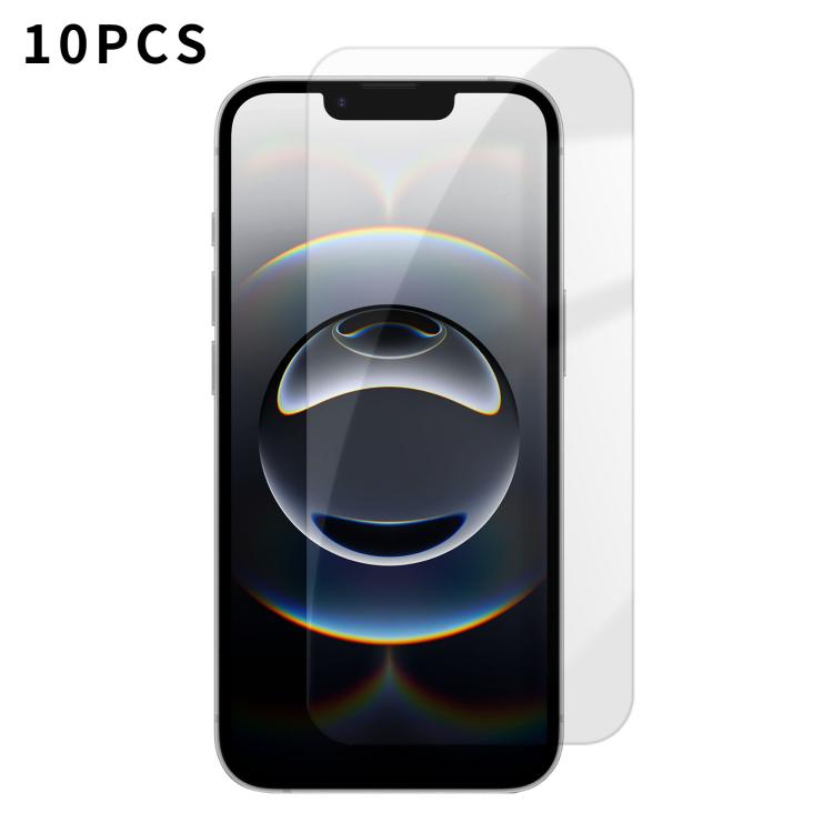 For iPhone 17e / 16e Kalebol 10pcs High-Aluminum Semi-Screen Anti-Fingerprint HD Tempered Glass Film