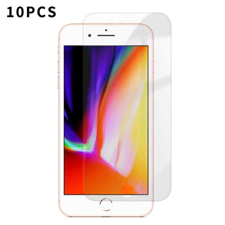 For iPhone 6s Plus Kalebol 10pcs High-Aluminum Semi-Screen Anti-Fingerprint HD Tempered Glass Film