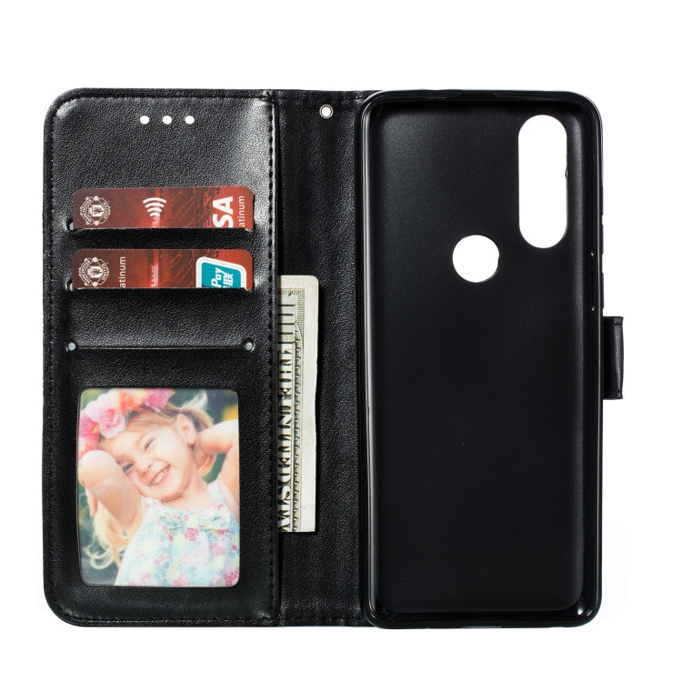 Mandala Embossing Pattern Horizontal Flip Leather Case for Motorola Moto P40 Power , with Holder & Card Slots & Wallet & Photo Frame &  Lanyard