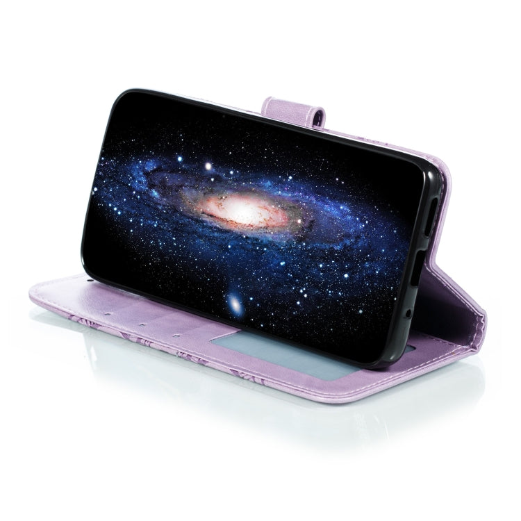 Mandala Embossing Pattern Horizontal Flip Leather Case for Motorola Moto P40 Power , with Holder & Card Slots & Wallet & Photo Frame &  Lanyard